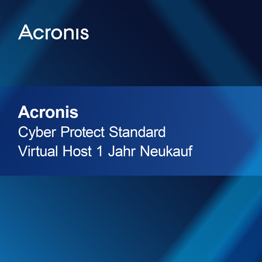 Acronis Cyber Protect Standard Virtuální Hostitel