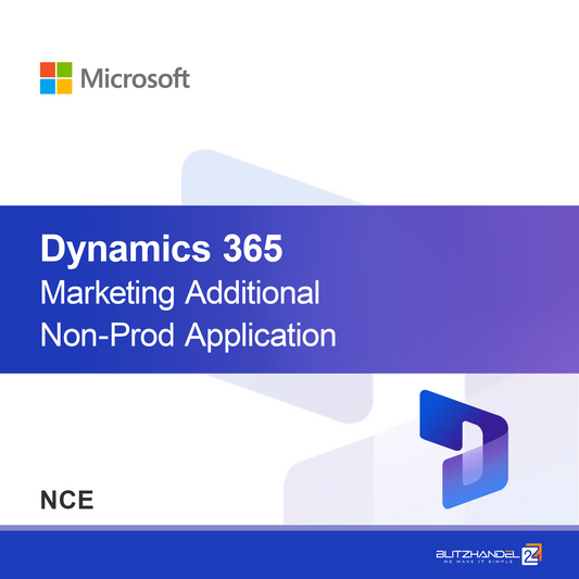 Dynamics 365 Marketing Aplicație Suplimentară Non-Prod (NCE)