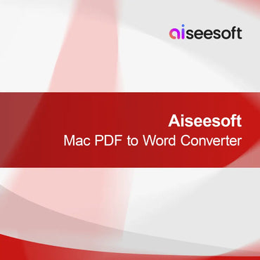 Aiseesoft Mac PDF v Word pretvornik