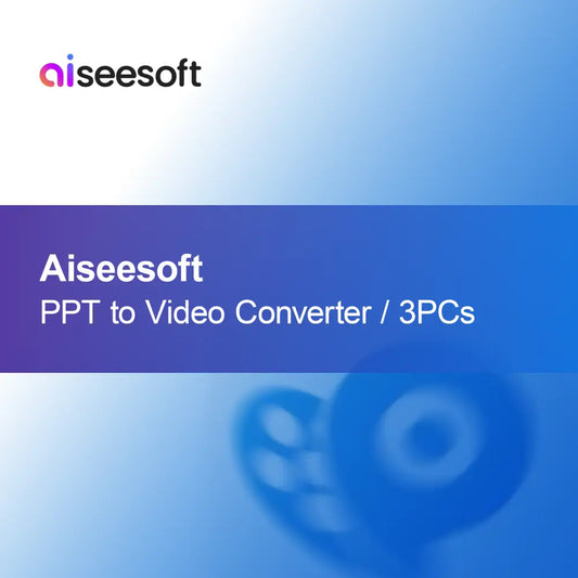 Aiseesoft PPT ke Video Converter / 3PCs