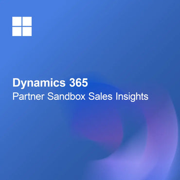 Dynamics 365 Partner Sandbox Försäljningsinsikter