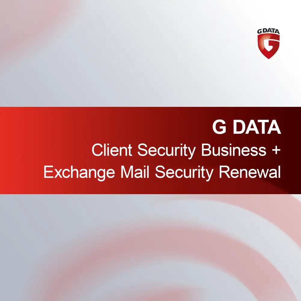 G DATA Client Security Business + Exchange Mail Security Renewal