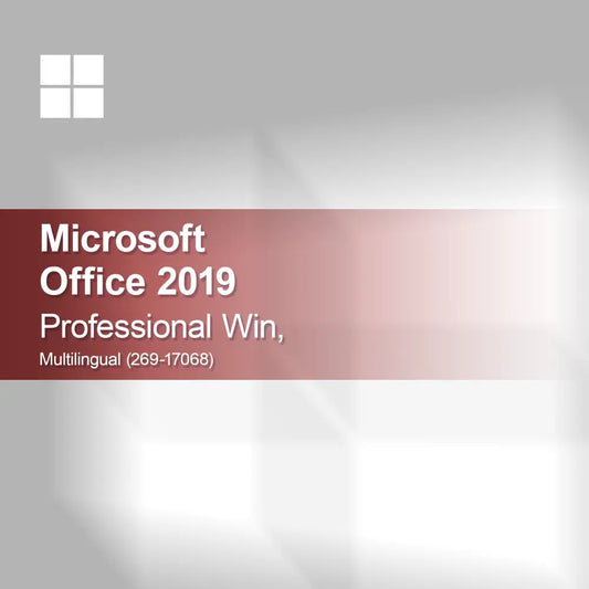 Microsoft Office 2019 Professional Win, Multilíngue (269-17068)