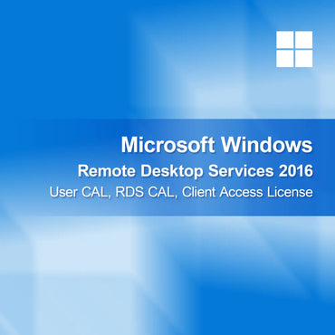 Microsoft Windows Remote Desktop Services 2016 uporabniška CAL, RDS CAL, licenca za dostop odjemalca