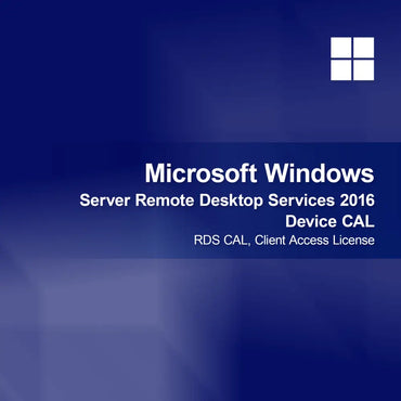 Microsoft Windows Server Remote Desktop Services 2016 naprava CAL, RDS CAL, licenca za dostop odjemalca