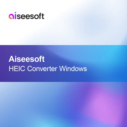 Aiseesoft Conversor HEIC
